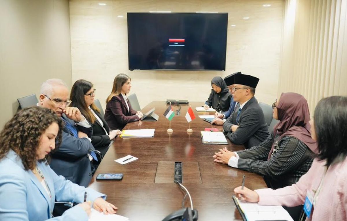 Bertemu Menlu Palestina, Menlu Sugiono Jelaskan Peran RI di BoP dan Pasukan ISF