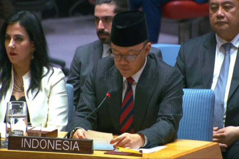 Di Dewan Keamanan PBB, Menlu Sugiono Kecam Pendudukan Israel di Tepi Barat