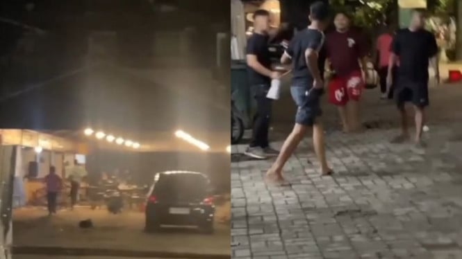 Diduga Teler, 4 Pria Ngamuk di Kafe Kemang! Pengunjung Babak Belur
