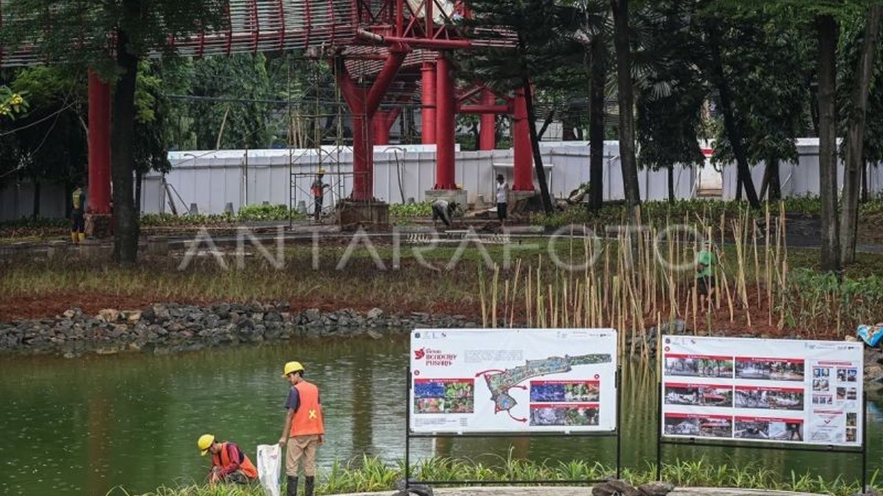Gubernur DKI Jakarta Pastikan Pembangunan Taman Bendera Pusaka Tak Gunakan APBD