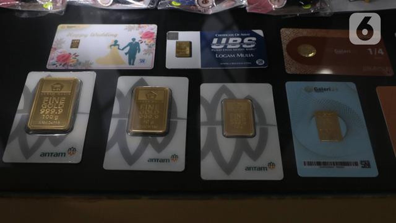 Harga Emas Batangan 24 Karat Sabtu 14 Februari 2026, dari Antam, Pegadaian dan IndoGold