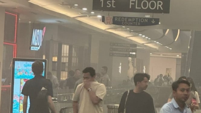 Heboh Asap Tebal di PIM, Ternyata Buntut Kebakaran di Restoran Misuji 9+