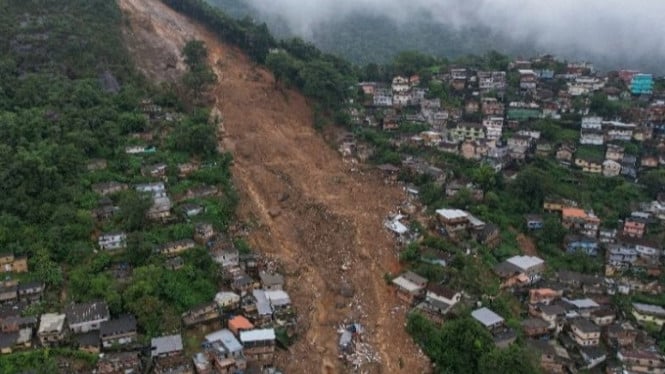 Hujan Lebat Picu Banjir dan Longsor di Brasil, 30 Orang Tewas dan 39 Hilang
