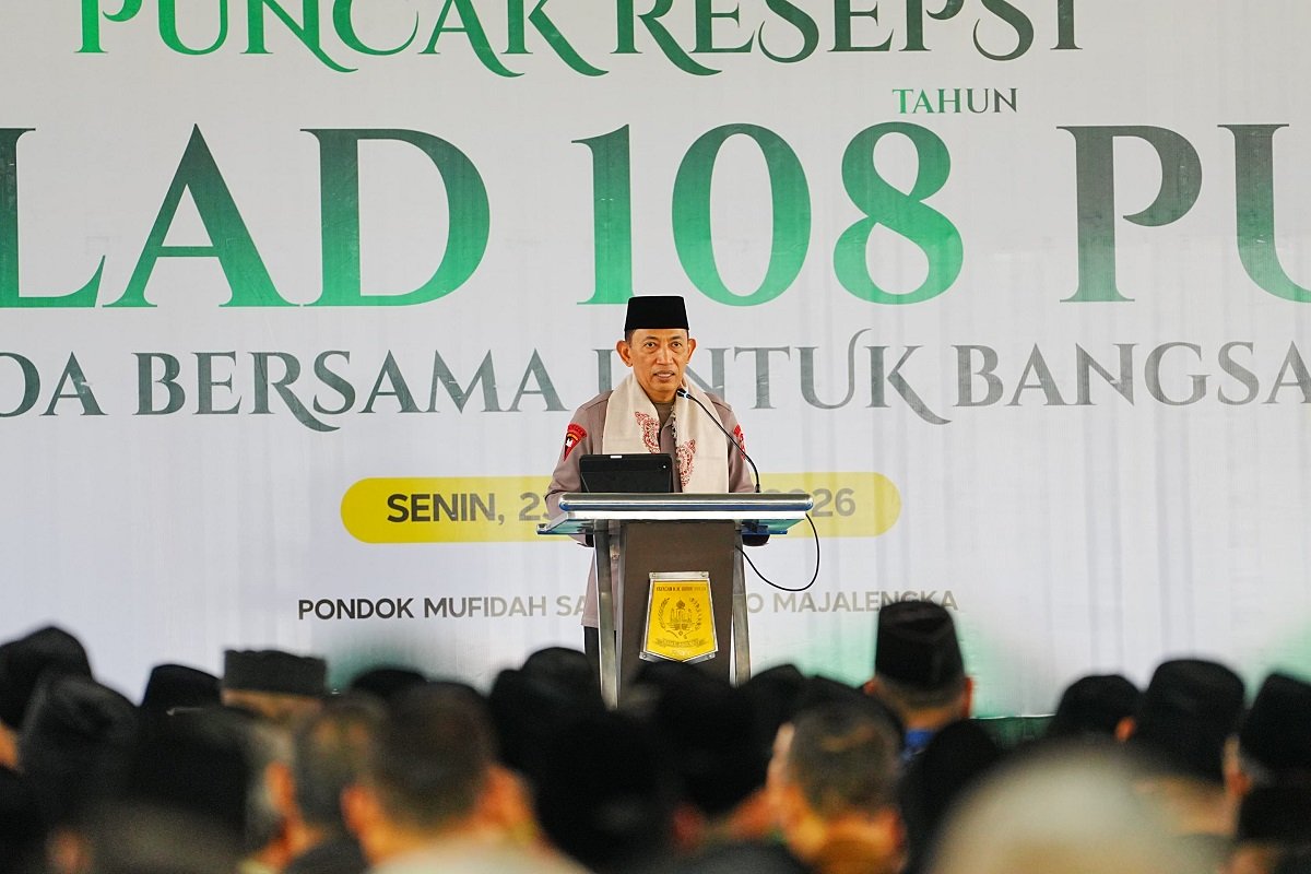 Kapolri Tekankan Perkuat Sinergi Kawal Program Pemerintah di Milad PUI