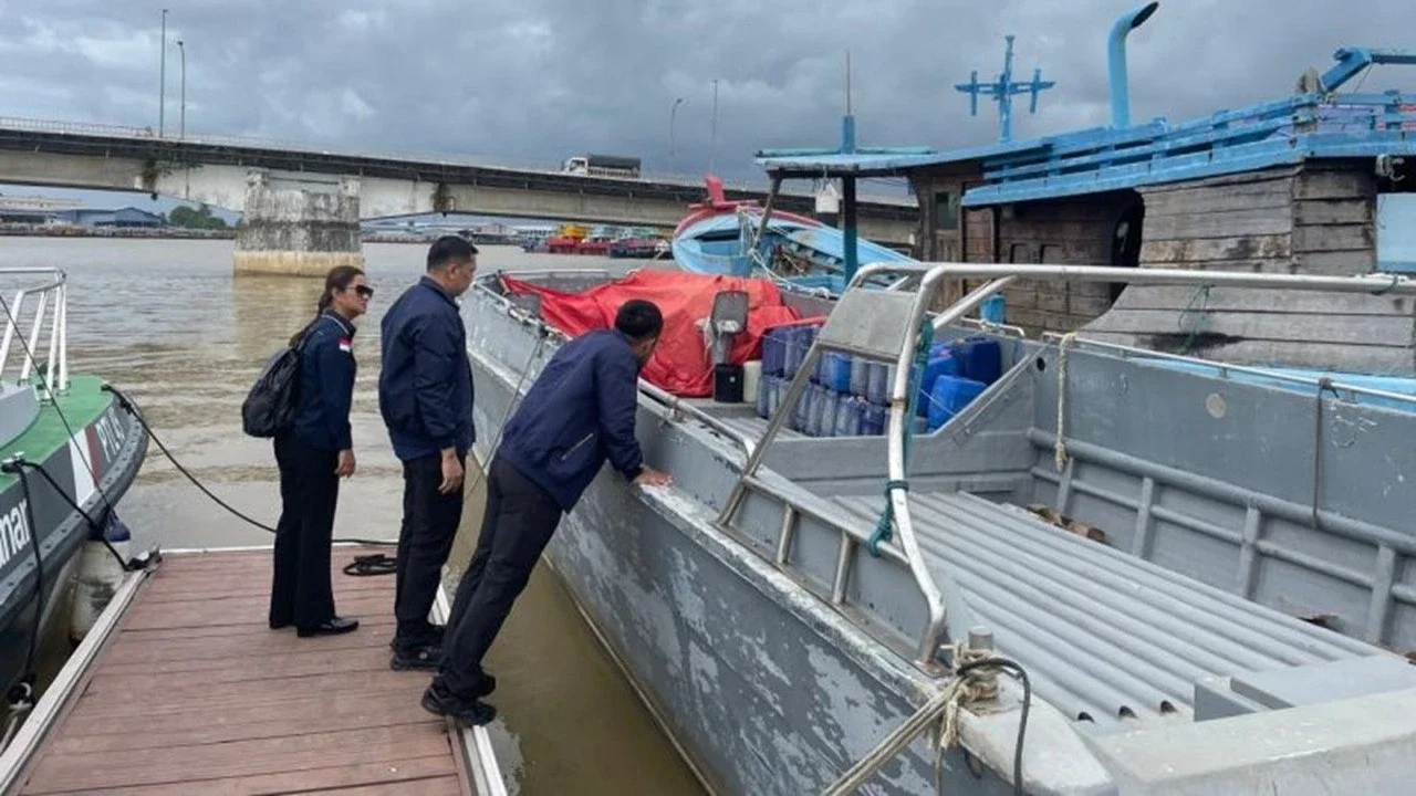 Kasus Penyelundupan Pasir Timah ke Malaysia, Bareskrim Sita Kapal Diduga Digunakan Mengangkut