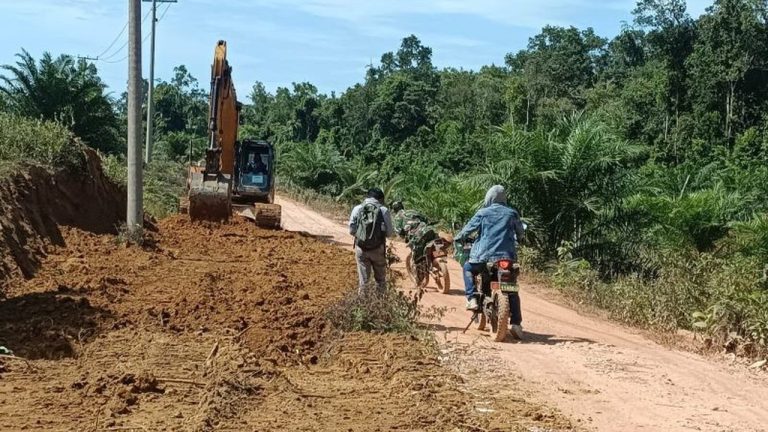 Kodim 0432 Bangka Selatan Gagas Pembangunan Jalan Pulau Lepar Sepanjang 5,5 KM