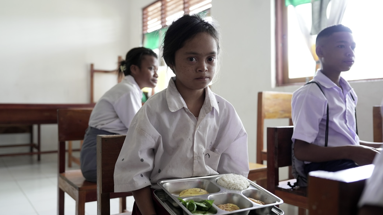 MBG Bawa Perubahan di SLB Laura Sumba, Murid Lebih Fokus Belajar