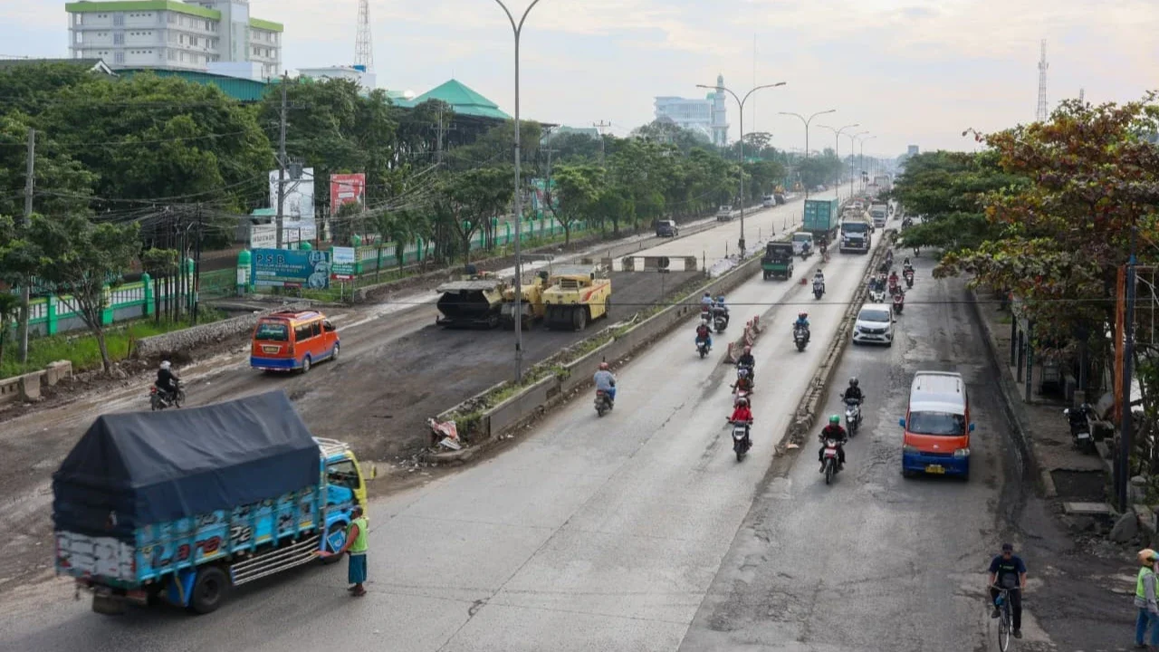 Perbaikan Jalur Pantura Jateng Dikebut, 700 Meter Kaligawe Siap Difungsikan H-10 Lebaran