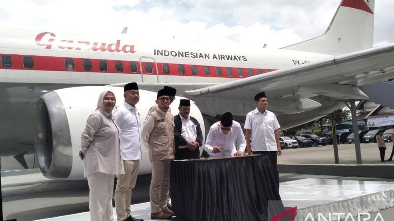 Pesawat Edukasi Haji Aceh Jadi Simbol Penghormatan Presiden Prabowo