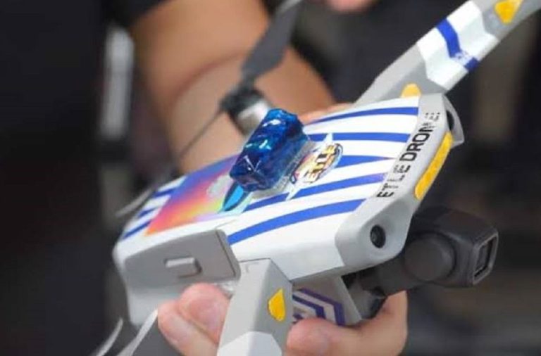 Polisi Operasikan ETLE Drone Patrol Pantau Truk ODOL di Tol Japek