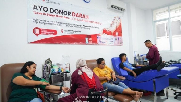 PT Timah dan Kagama Babel Gelar Donor Darah Ramadhan, Jamin Stok Darah Jelang Idul Fitri