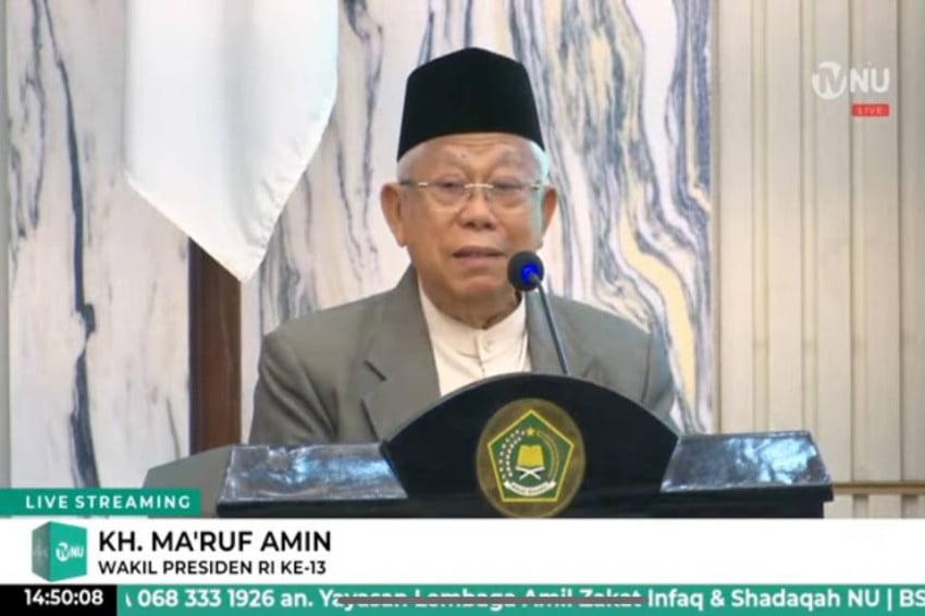 Tantangan NU di Masa Depan Lebih Sulit, KH Ma'ruf Amin: Pola Pikir Kiai Wahab Jadi Rujukan