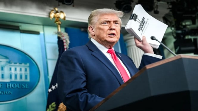 Trump Sebut  Anggota Board of Peace Bakal Gelontorkan Rp84 Triliun untuk Rekonstruksi Gaza