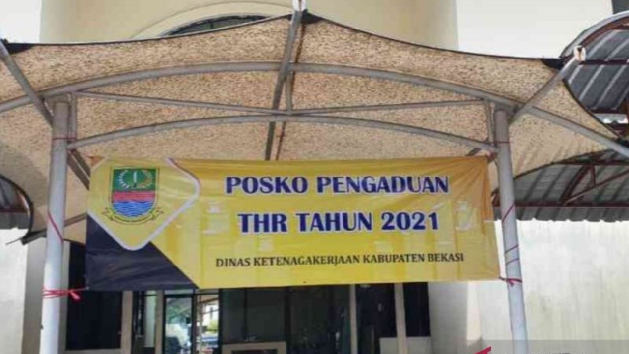 Disnaker Kabupaten Bekasi Buka Posko THR Pekerja Jelang Idul Fitri 1447 H