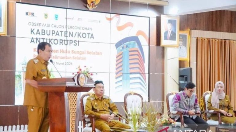 Hulu Sungai Selatan Observasi Calon Kabupaten Antikorupsi Nasional 2026