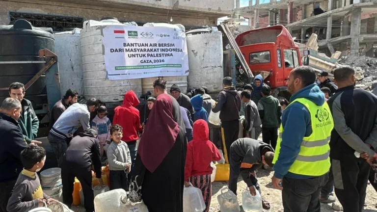 Indonesia Salurkan 1.400 Paket Bantuan Idulfitri untuk Solidaritas Kemanusiaan di Palestina