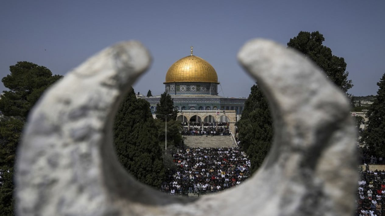 Israel Larang Umat Muslim Salat Idul Fitri di Masjid Al-Aqsa