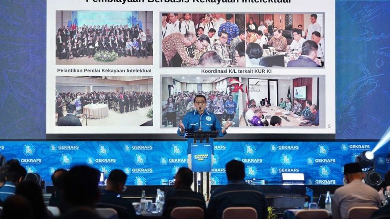 Kemenekraf Siapkan Pembiayaan Berbasis KI Rp10 Triliun untuk Pelaku Ekraf, Dorong Pertumbuhan Ekonomi Nasional