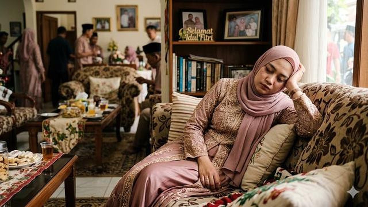 Kenali Ciri Social Battery Habis Saat Silaturahmi Lebaran dan Cara Mengatasinya