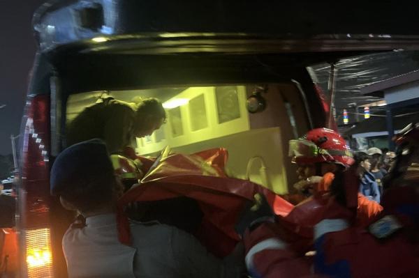 Ngeri! Pohon Tumbang gegara Hujan Angin di Jaksel, Pemotor Tewas