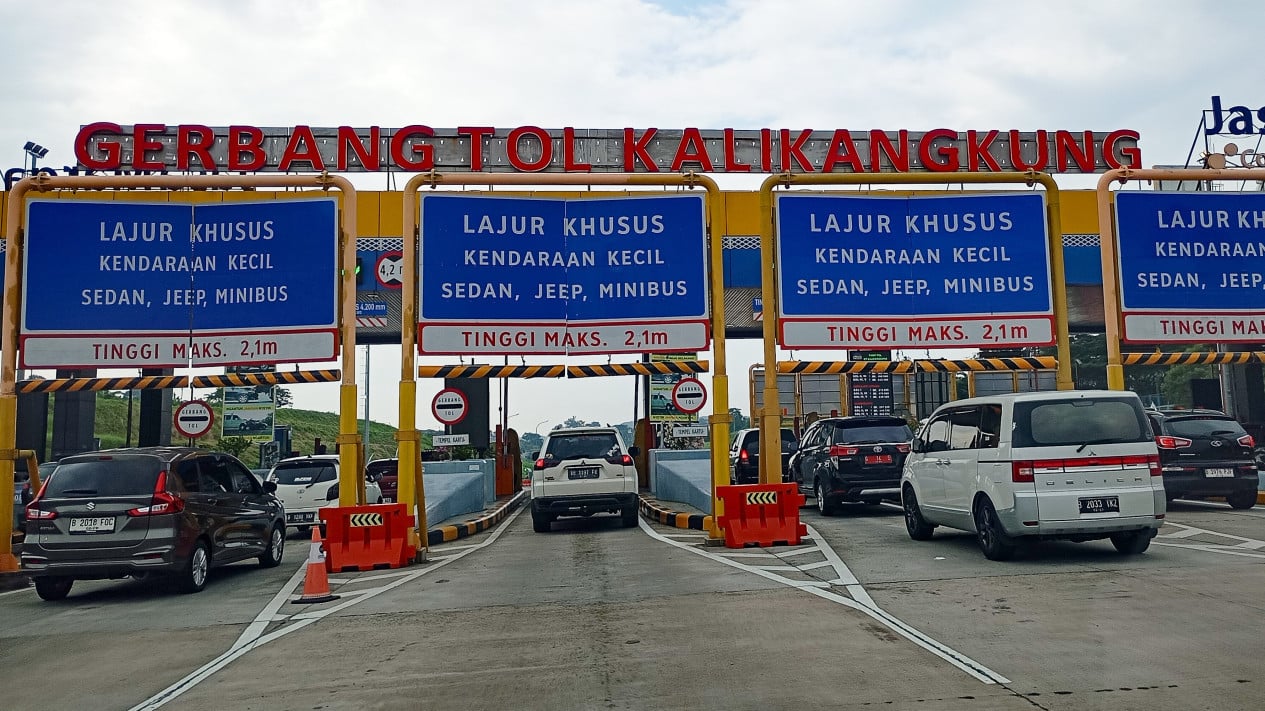 One Way ke Jakarta Resmi Berlaku di Tol Cipali! 38 Ribu Kendaraan Sudah Melintas