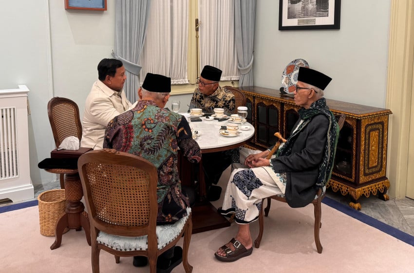 Prabowo dan Pimpinan Ormas Islam Bahas Persiapan Lebaran hingga Geopolitik Dunia