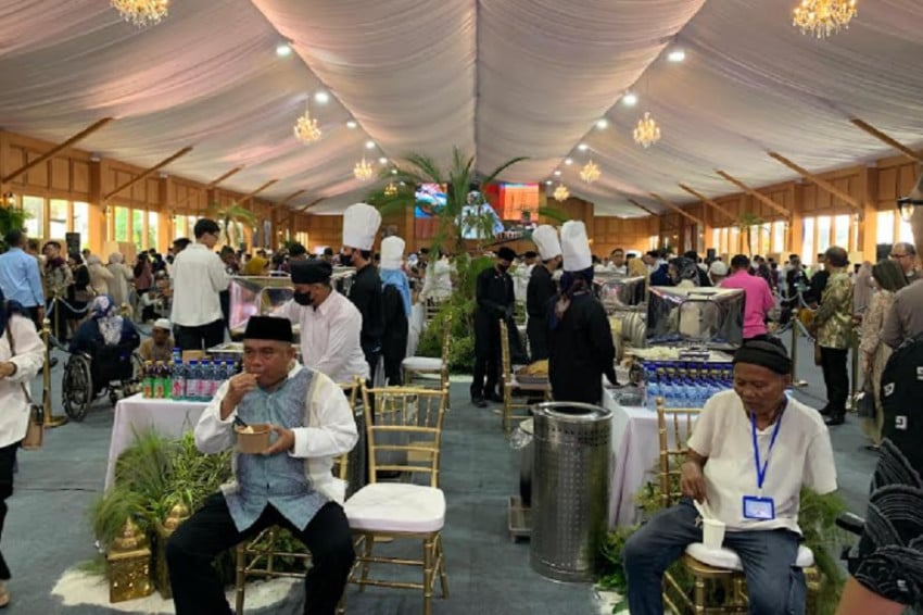 Ragam Menu Khas Nusantara di Open House Istana, Ada Opor hingga Empal Gentong