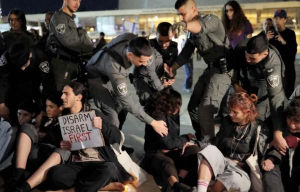 Ribuan Warga Israel Demonstrasi Tolak Perang, Dipukuli hingga Ditangkap Polisi