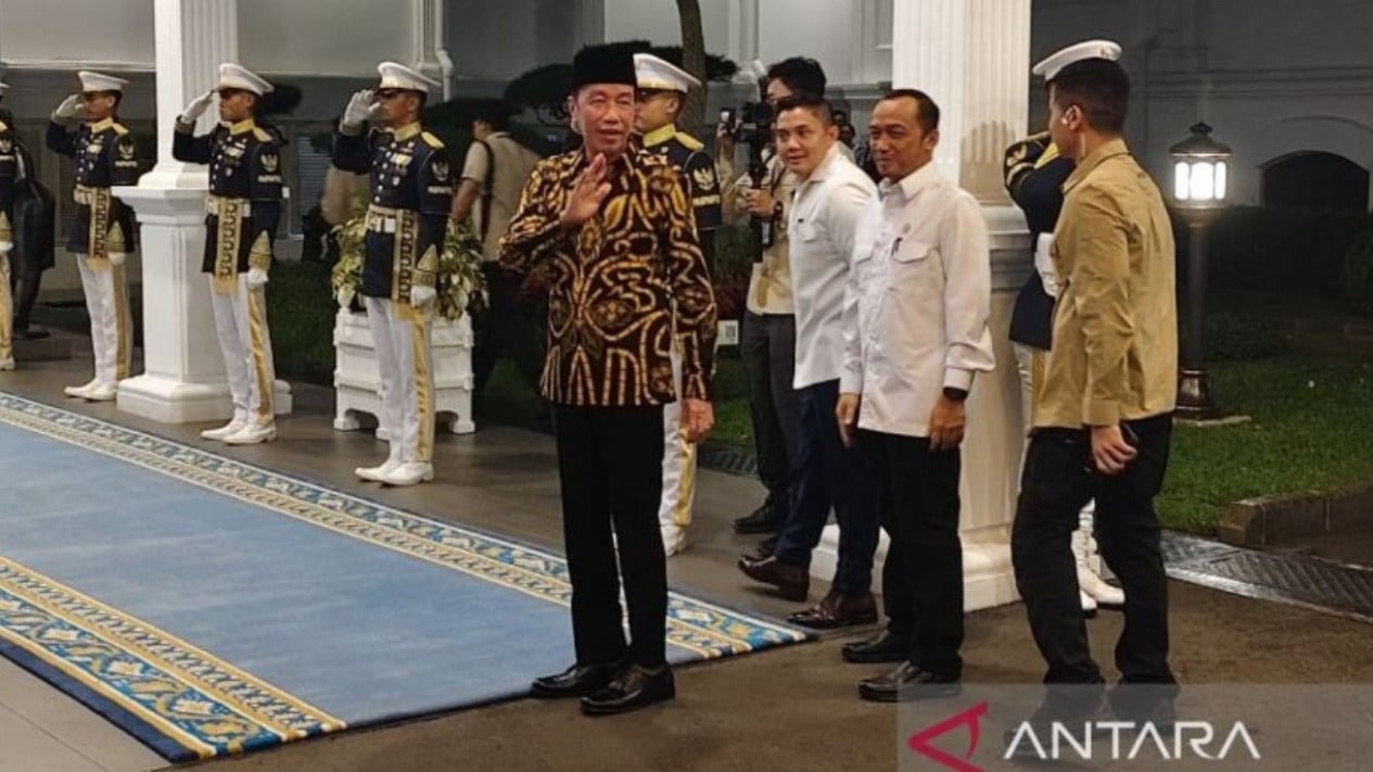 SBY, Jokowi, Ma'ruf Amin hingga Boediono Tiba di Istana Merdeka