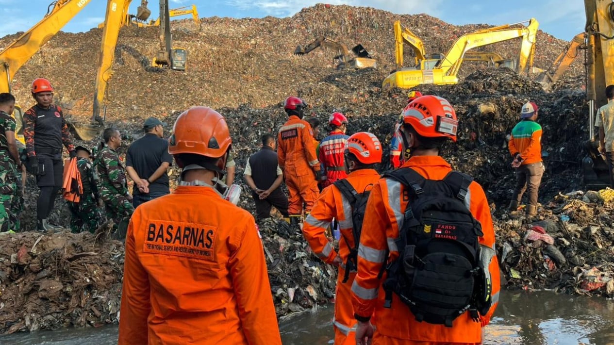 Selain 3 Korban Tewas, Polisi Duga Masih Ada yang Tertimbun Longsor Sampah di Bantargebang