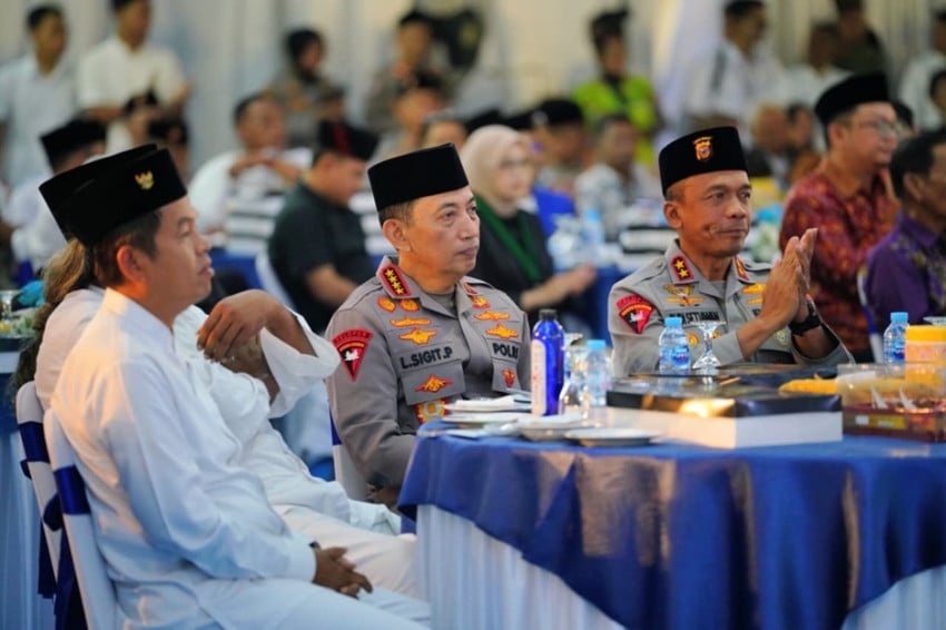 Silaturahmi Ramadan di Polda Jabar, Kapolri Beri Pesan Penting Jaga Persatuan dan Kesatuan