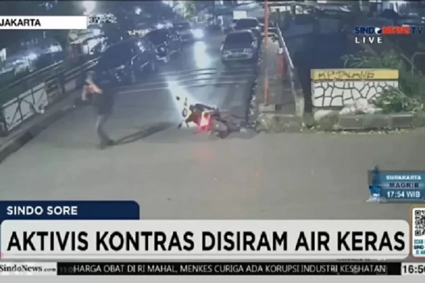 TNI-Polri Diminta Bentuk TGPF Independen Usut Penyiraman Air Keras Aktivis KontraS