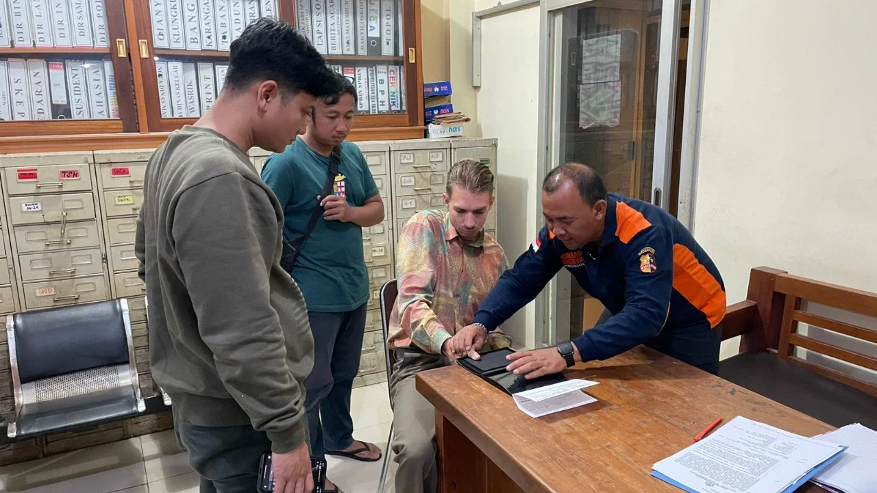 Turis Swiss Ditahan Polda Bali Usai Viral Hina Hari Raya Nyepi