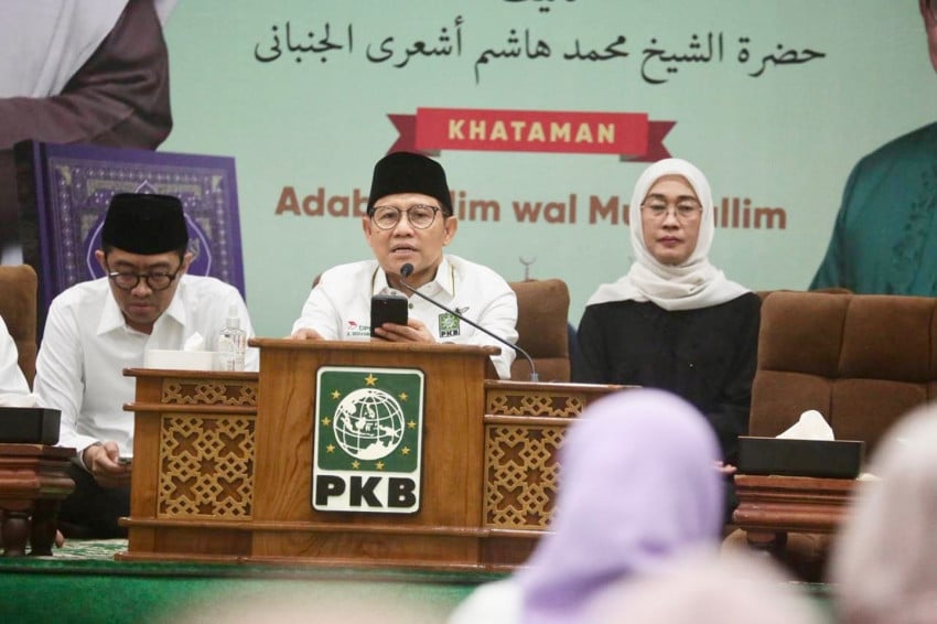 Tutup Kajian Kitab KH Hasyim Asy'ari, Gus Muhaimin Ajak PKB Jaga Spirit Ulama